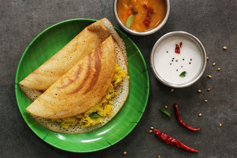  Masala Dosa - Zapiekana kruchość z kremową miękką nutą wewnątrz!